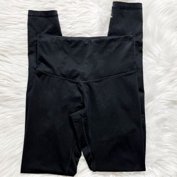 Champion Duo Dry Full Length Athletic Leggings Black Size S - Picture 3 of 6